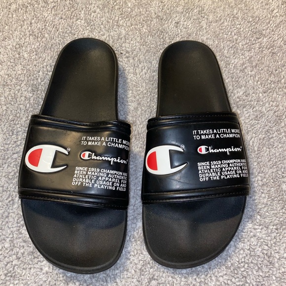 size 15 champion slides